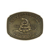 Don't Tread on Me American Belt Buckle