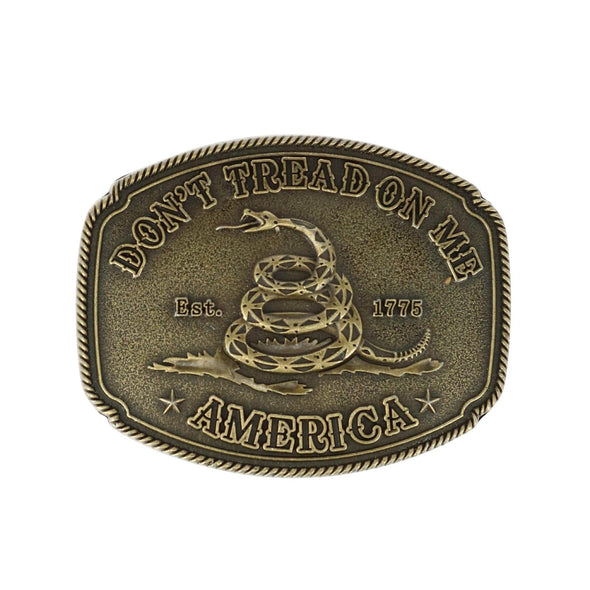 Don't Tread on Me American Belt Buckle