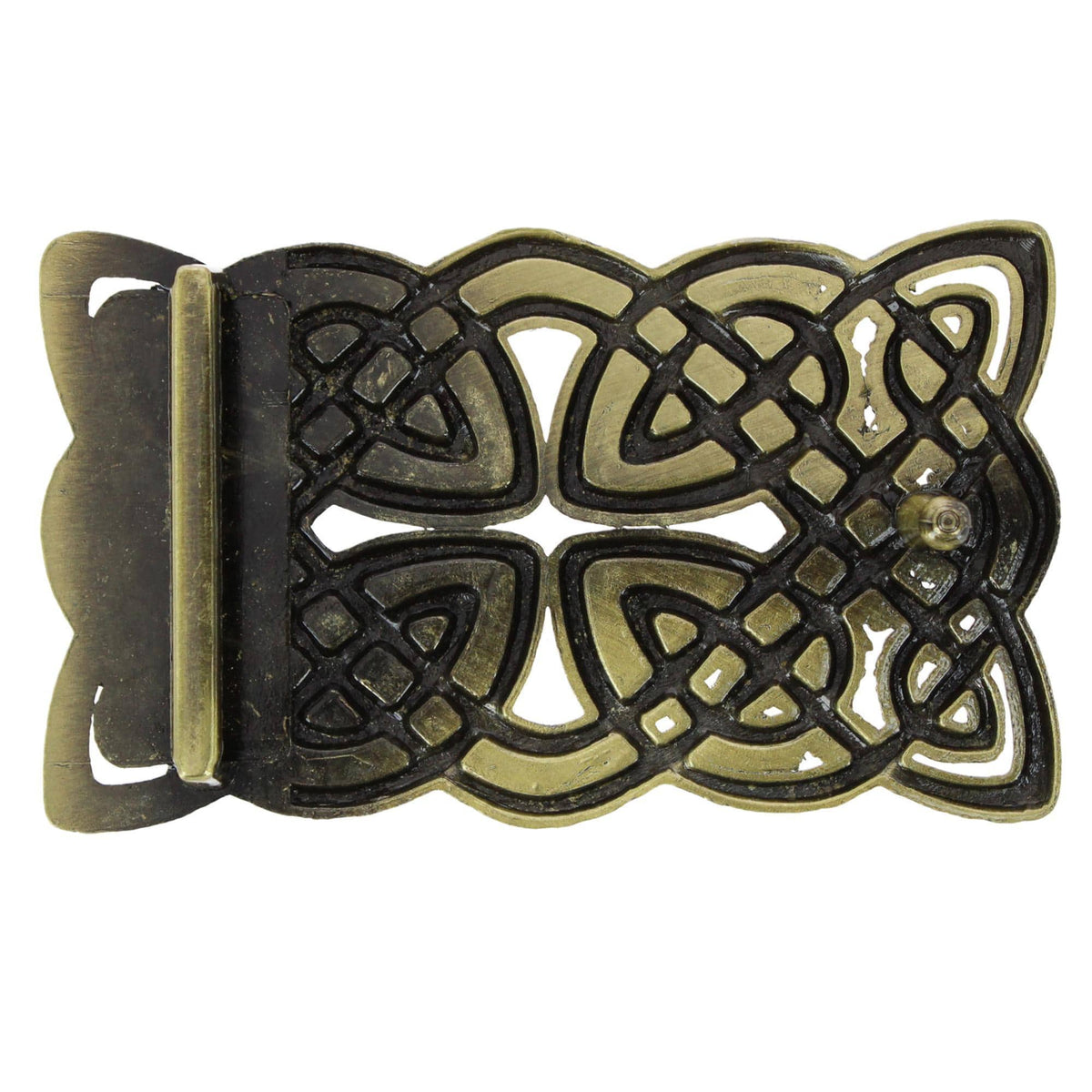 CTM® Celtic Knot Belt Buckle - Bronze