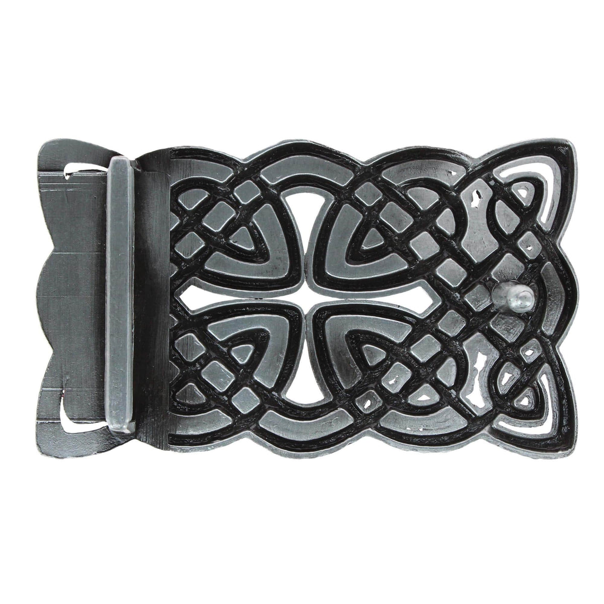 CTM® Celtic Knot Belt Buckle - Antique Silver