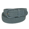 Men's Elastic Braided Belt with Covered Buckle (Pack of 2)