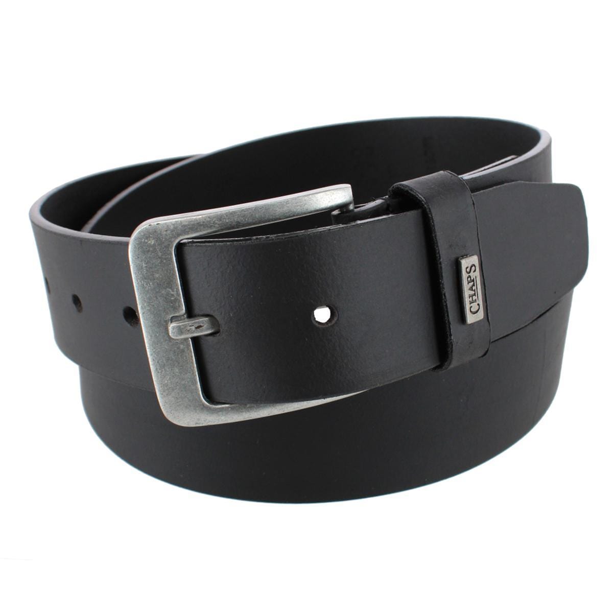 Chaps Men's 38mm Leather Casual Jean Belt