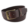Men's 38mm Leather Casual Jean Belt