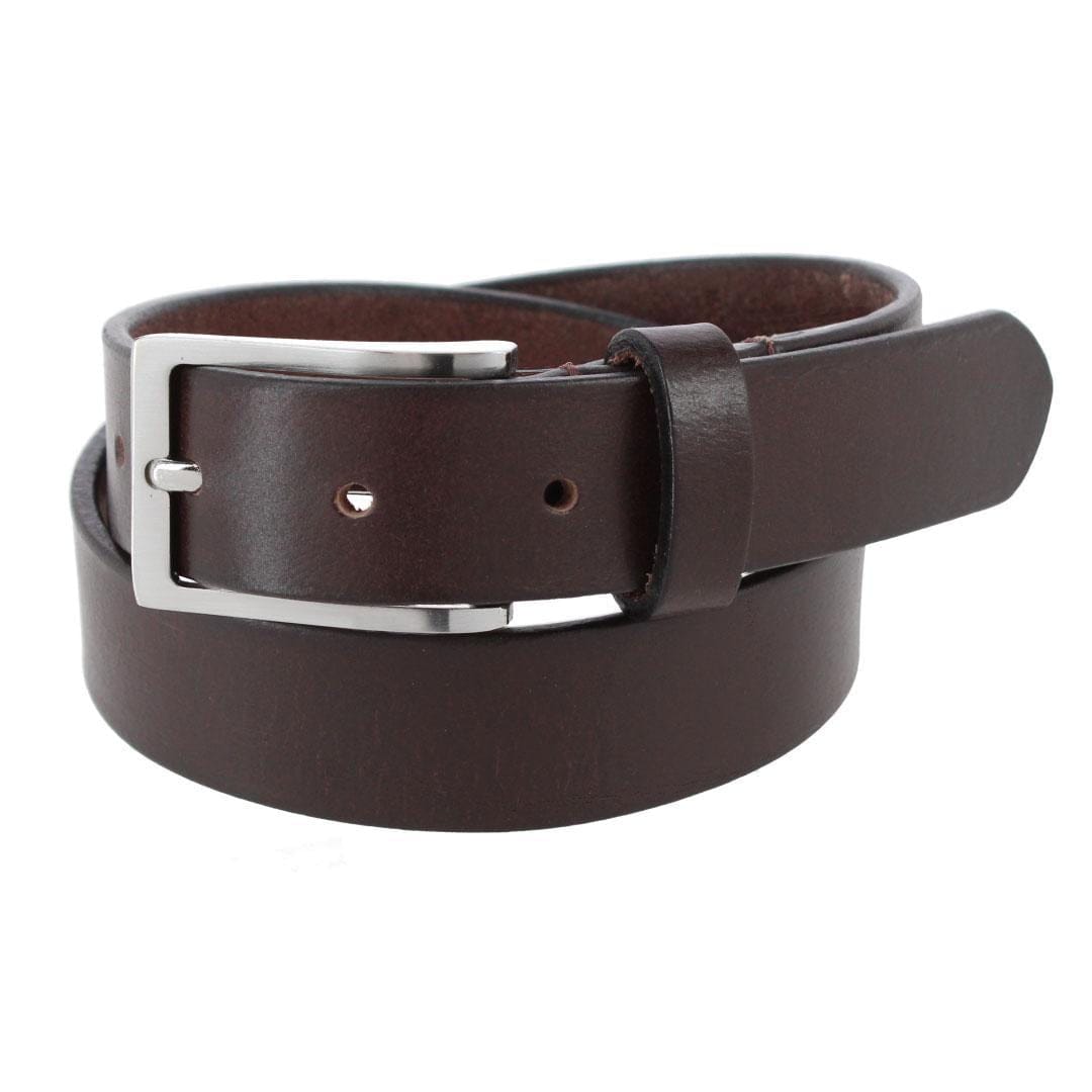Stone Mountain Boy's 28mm Casual Leather Belt - Brown