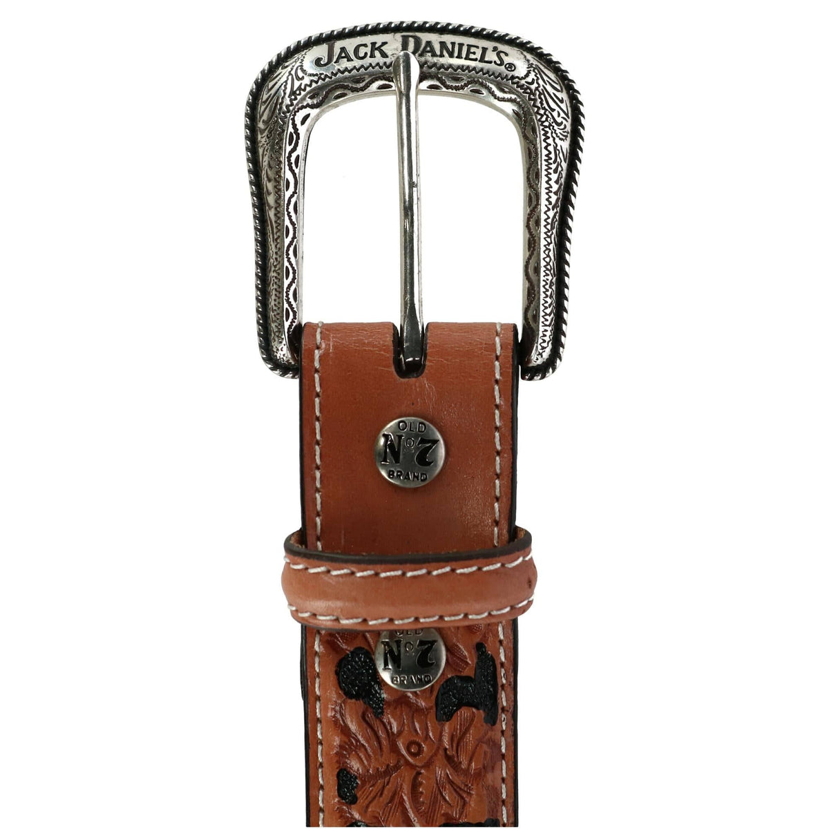 Jack Daniel's Men's Western No. 7 Belt - Tan
