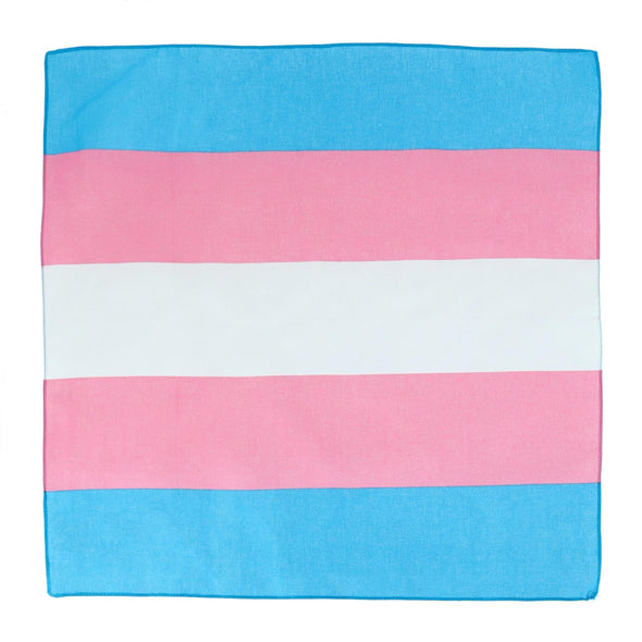 Striped Trans Pride Bandana