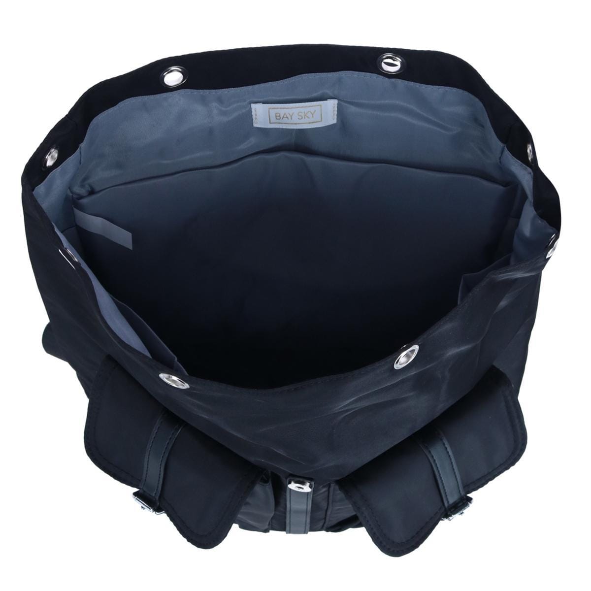 Bay Sky Women's Drawcord Backpack - Black