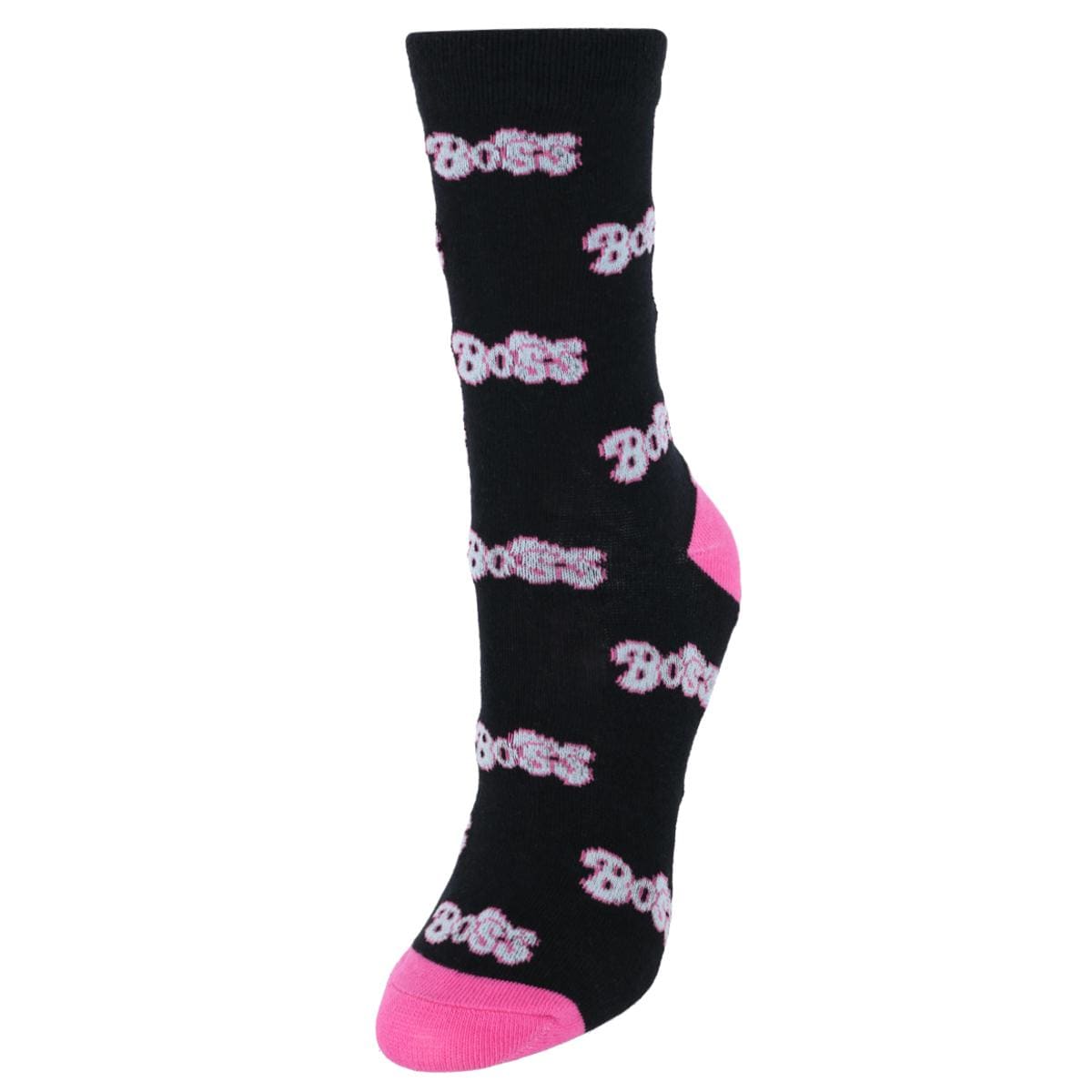 CTM® Women's Boss Novelty Soft Socks (1 Pair) - Women's Boss Novelty Soft Socks (1 Pair)