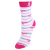 Women's Breast Cancer Awareness Hope Novelty Socks