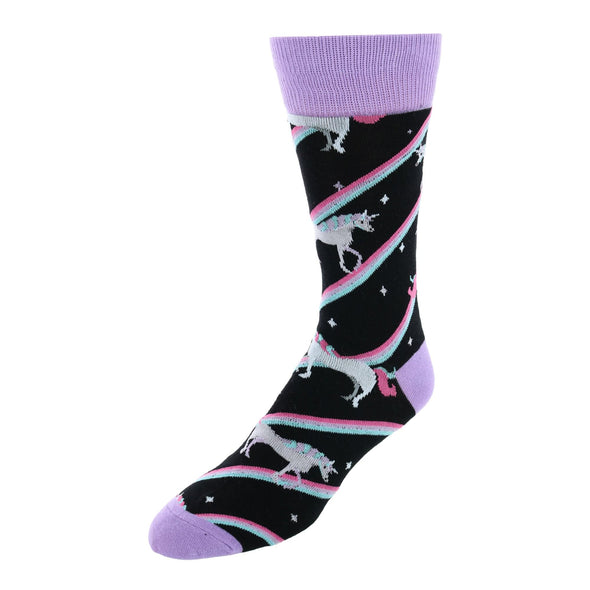 Men's Unicorn Novelty Dress Sock