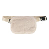 Unisex Sherpa Waistpack with Adjustable Strap