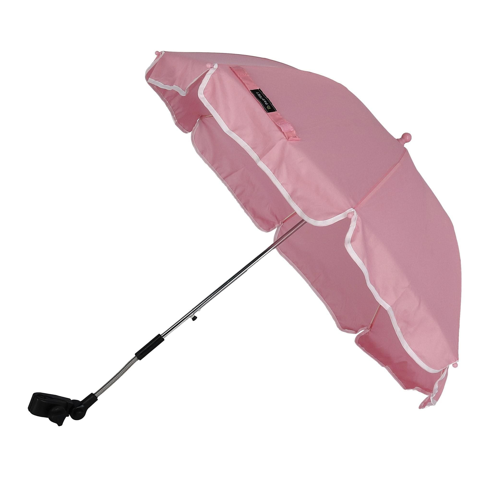 Parquet Auto Open Baby Stroller Umbrella - Pink