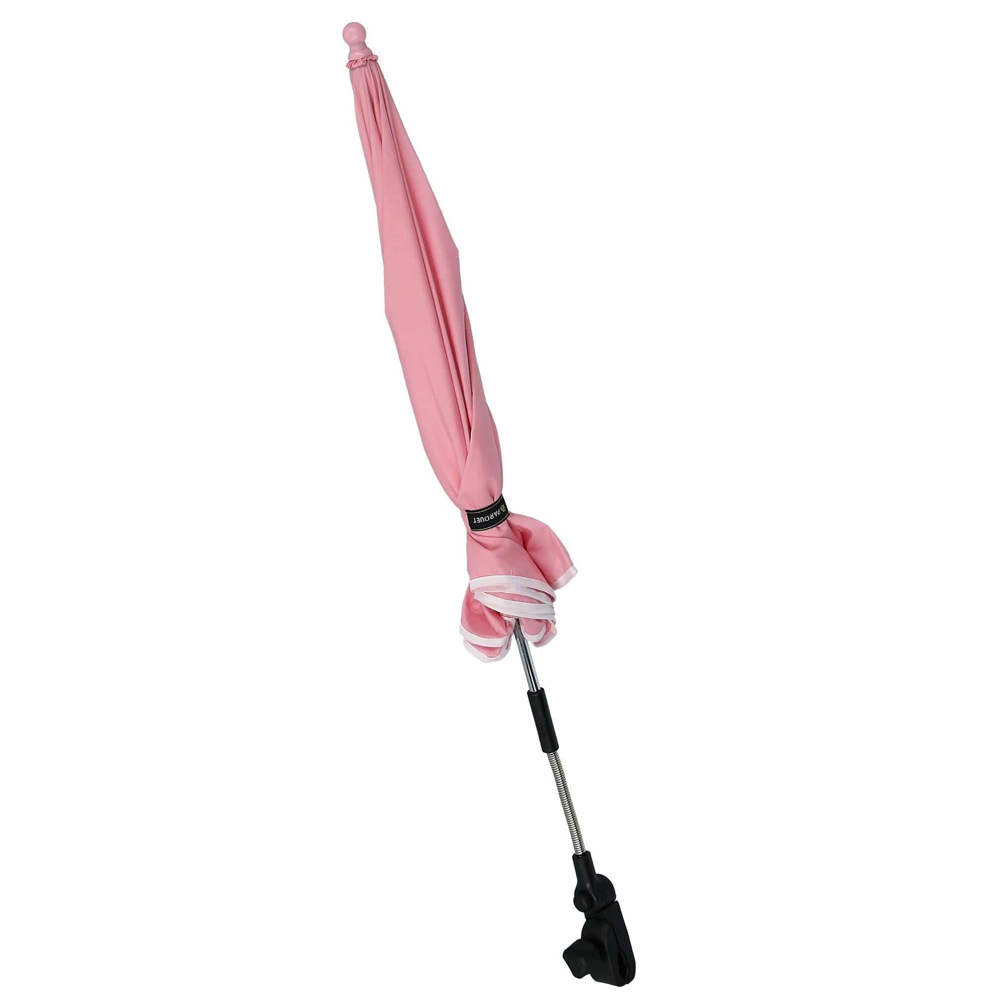 Parquet Auto Open Baby Stroller Umbrella - Pink