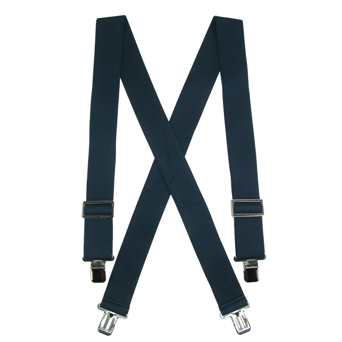 CTM® Men's Elastic Heavy Duty Basic Clip-End Work Suspender - Men's Elastic Heavy Duty Basic Clip-End Work Suspender