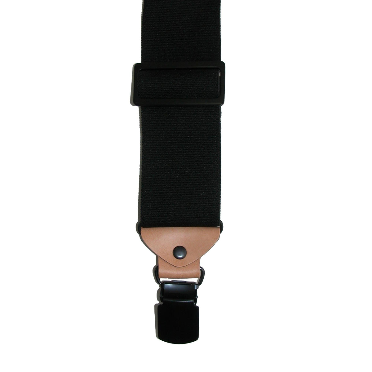 CTM® Men's Heavy Duty Clip-End Work Suspenders - Black