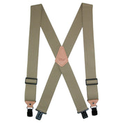Men's Heavy Duty Clip-End Work Suspenders