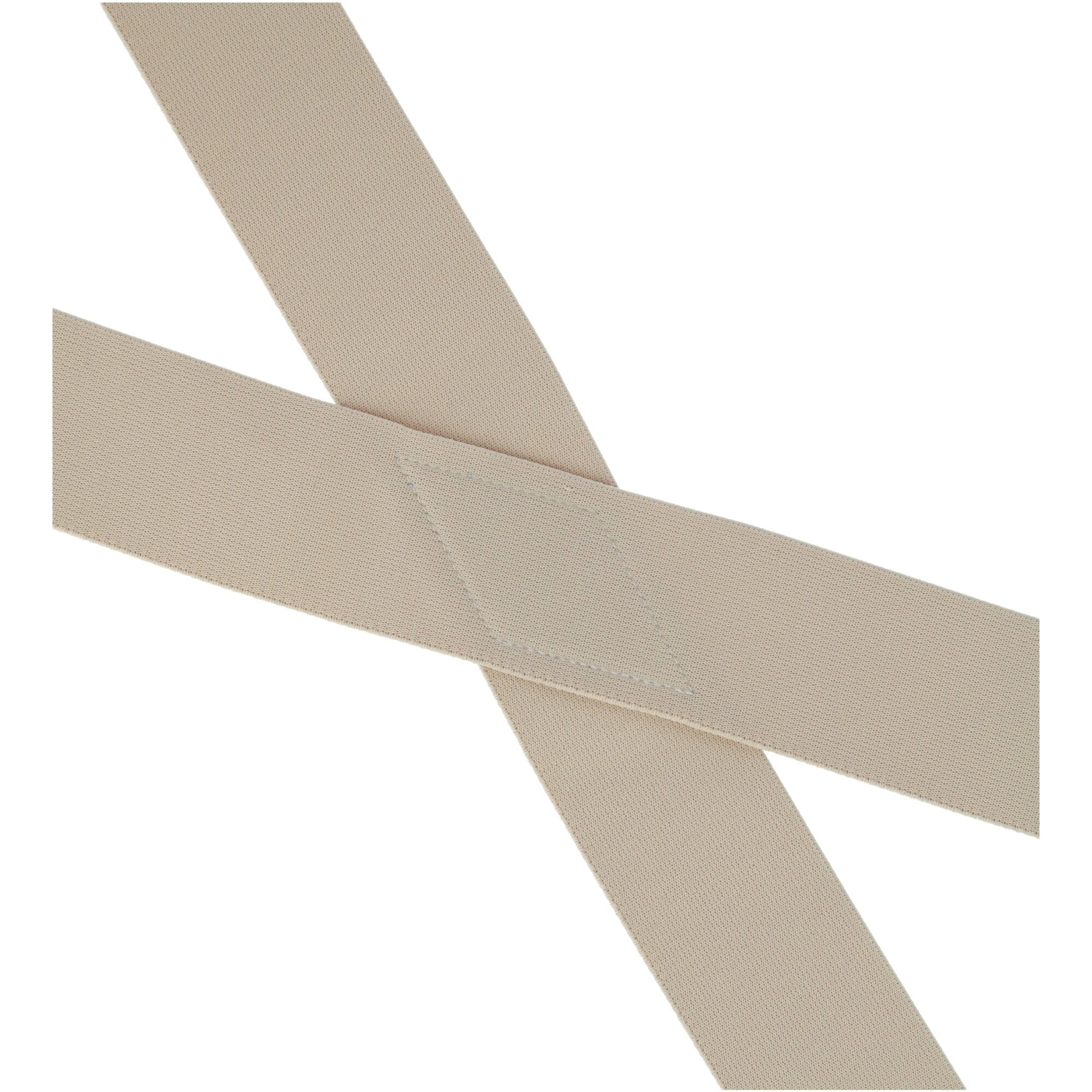 CTM® Big & Tall Elastic TSA Compliant Suspenders with Swivel Hook Ends - Beige