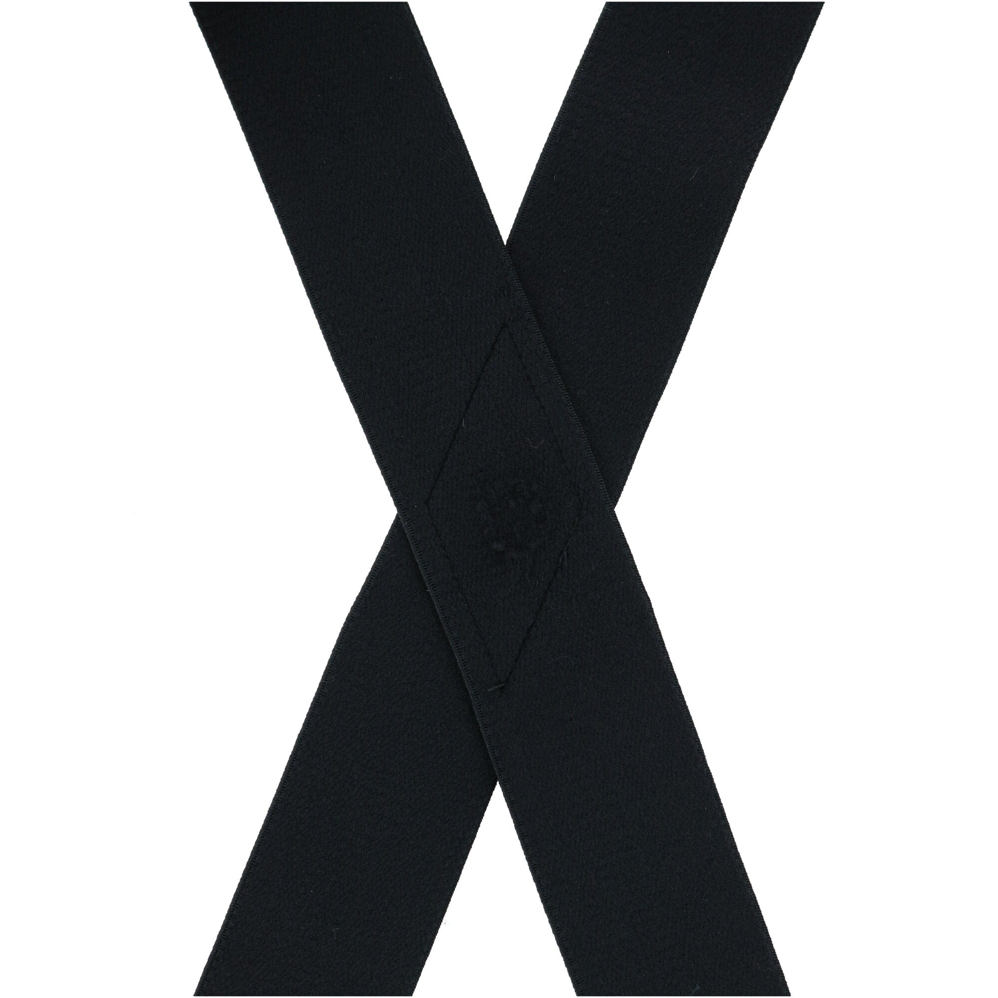 CTM® Big & Tall Elastic TSA Compliant Suspenders with Swivel Hook Ends - Black