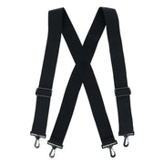 Big & Tall Elastic TSA Compliant Suspenders with Swivel Hook Ends