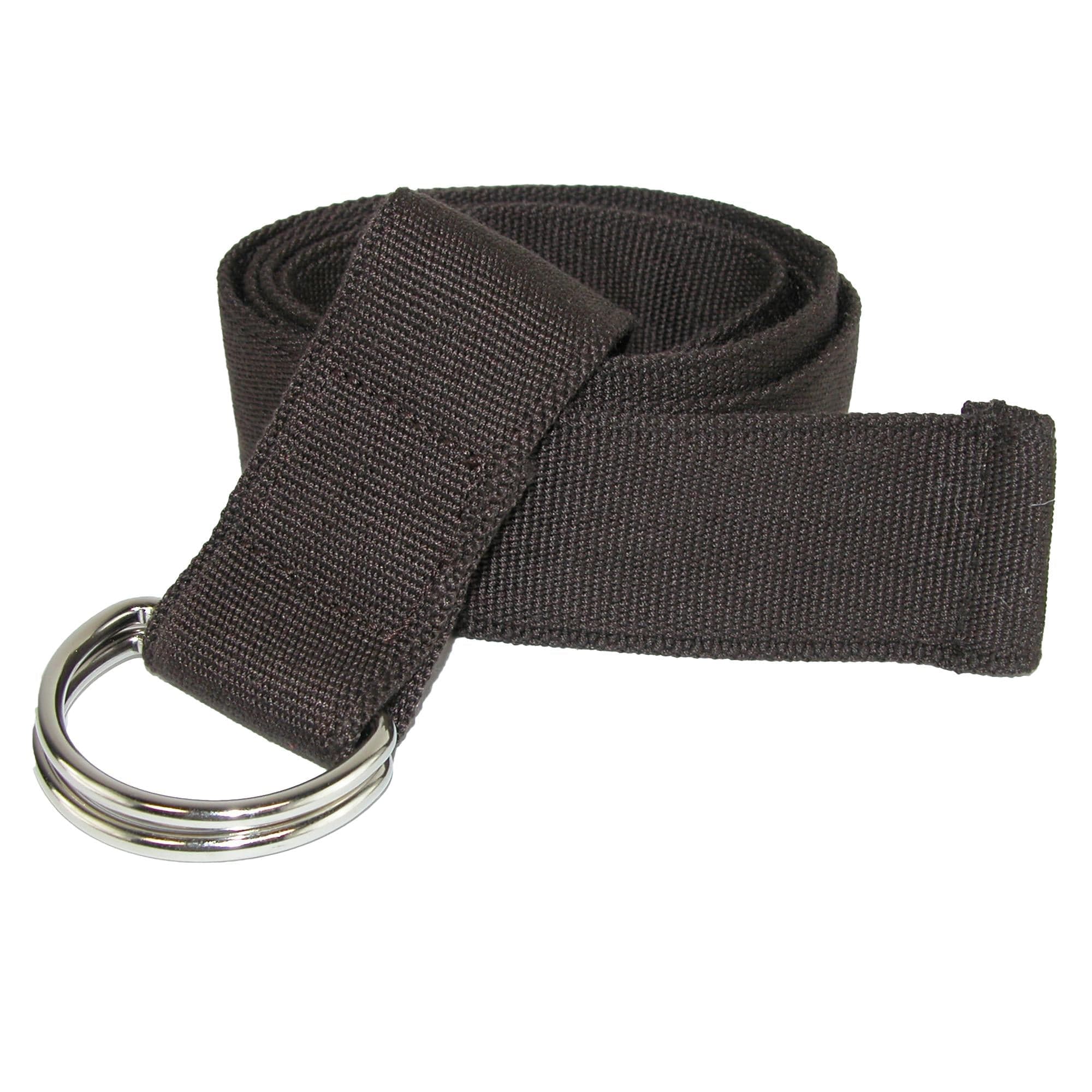 Canvas Web Belt with D Ring Buckle by CTM | Casual And Jean 