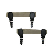 Elastic 1 Inch Double Clip Sock Garters