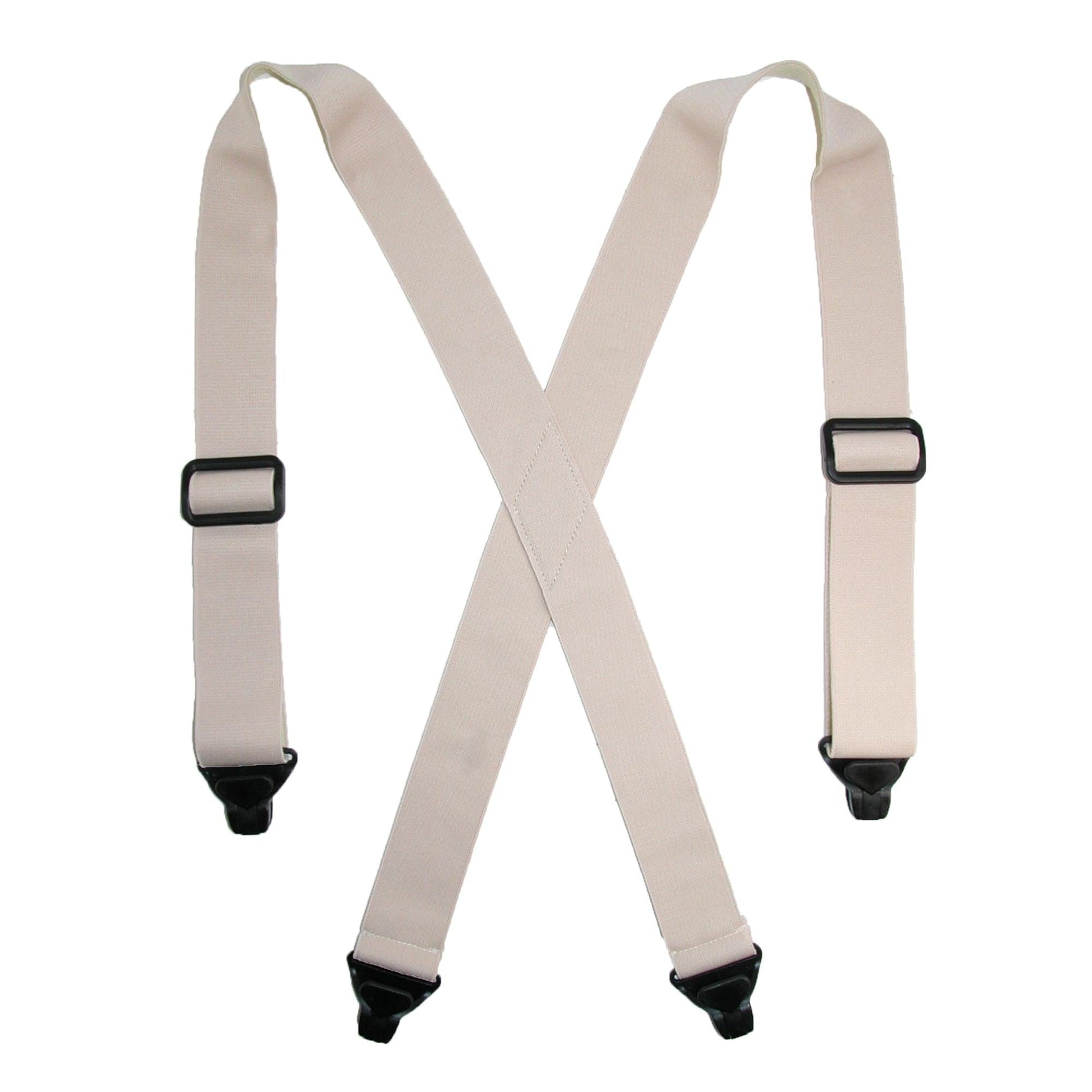 CTM® Men's Elastic Undergarment TSA Compliant Suspenders (Tall Available) - Men's Elastic Undergarment TSA Compliant Suspenders (Tall Available)