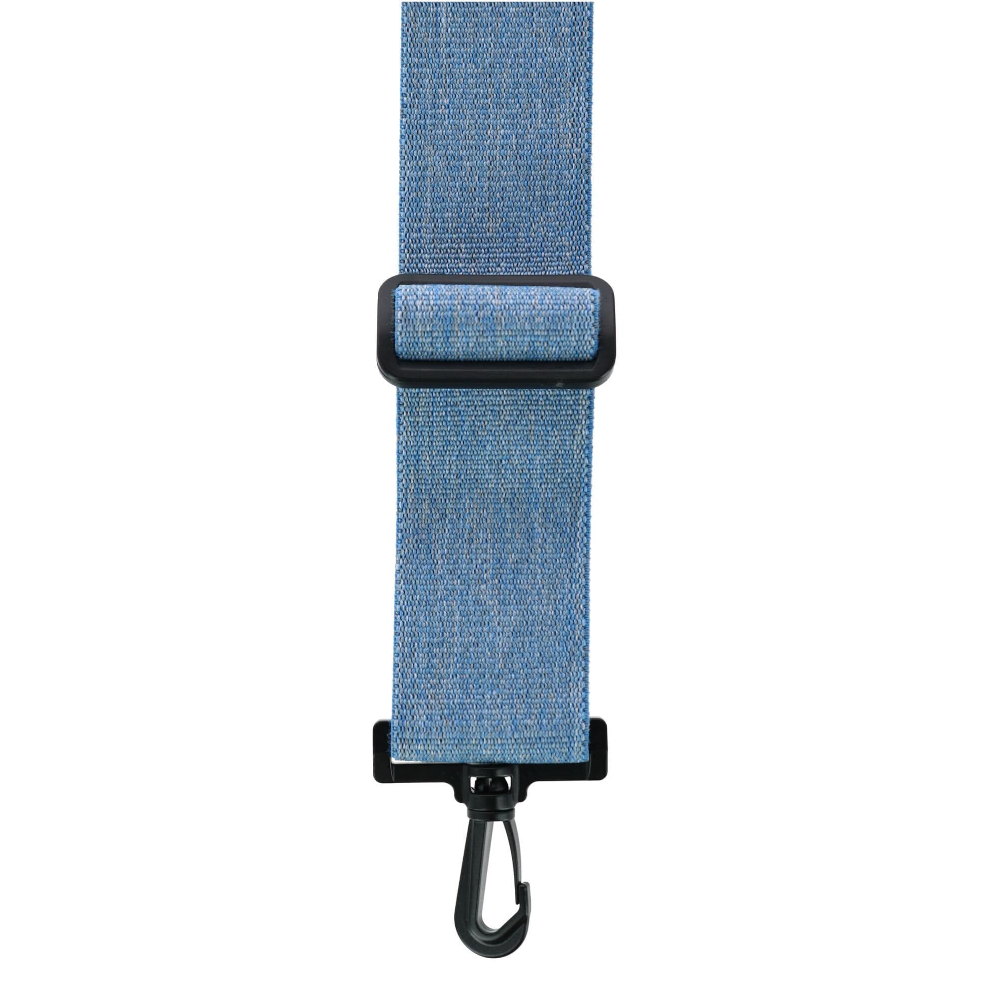 CTM® Men's Elastic X-Back Suspenders with Plastic Hook Ends - Denim