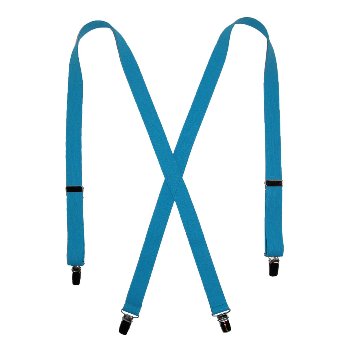 CTM® Women's Elastic Clip-End 1 Inch Basic Suspenders