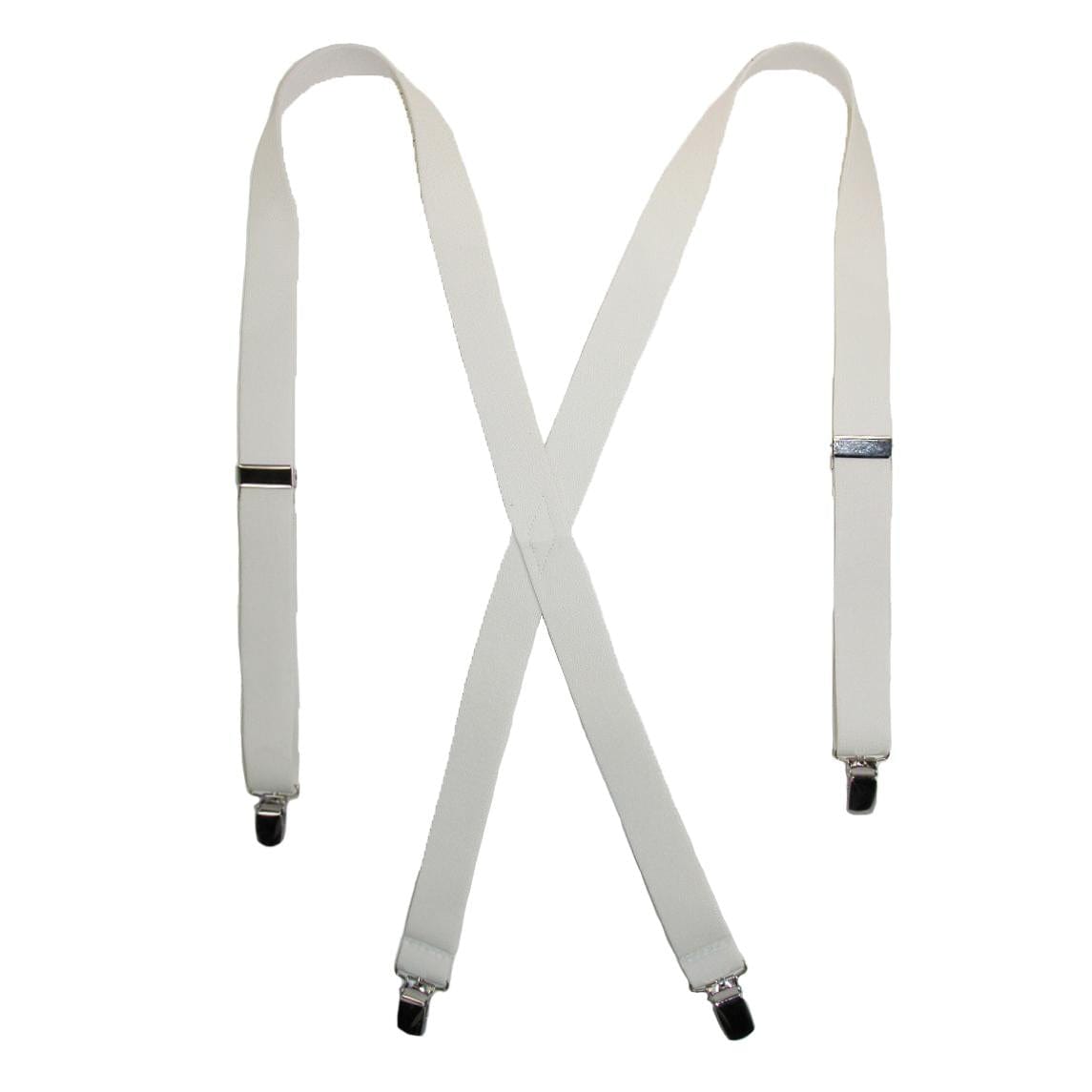 CTM® Women's Elastic Clip-End 1 Inch Basic Suspenders