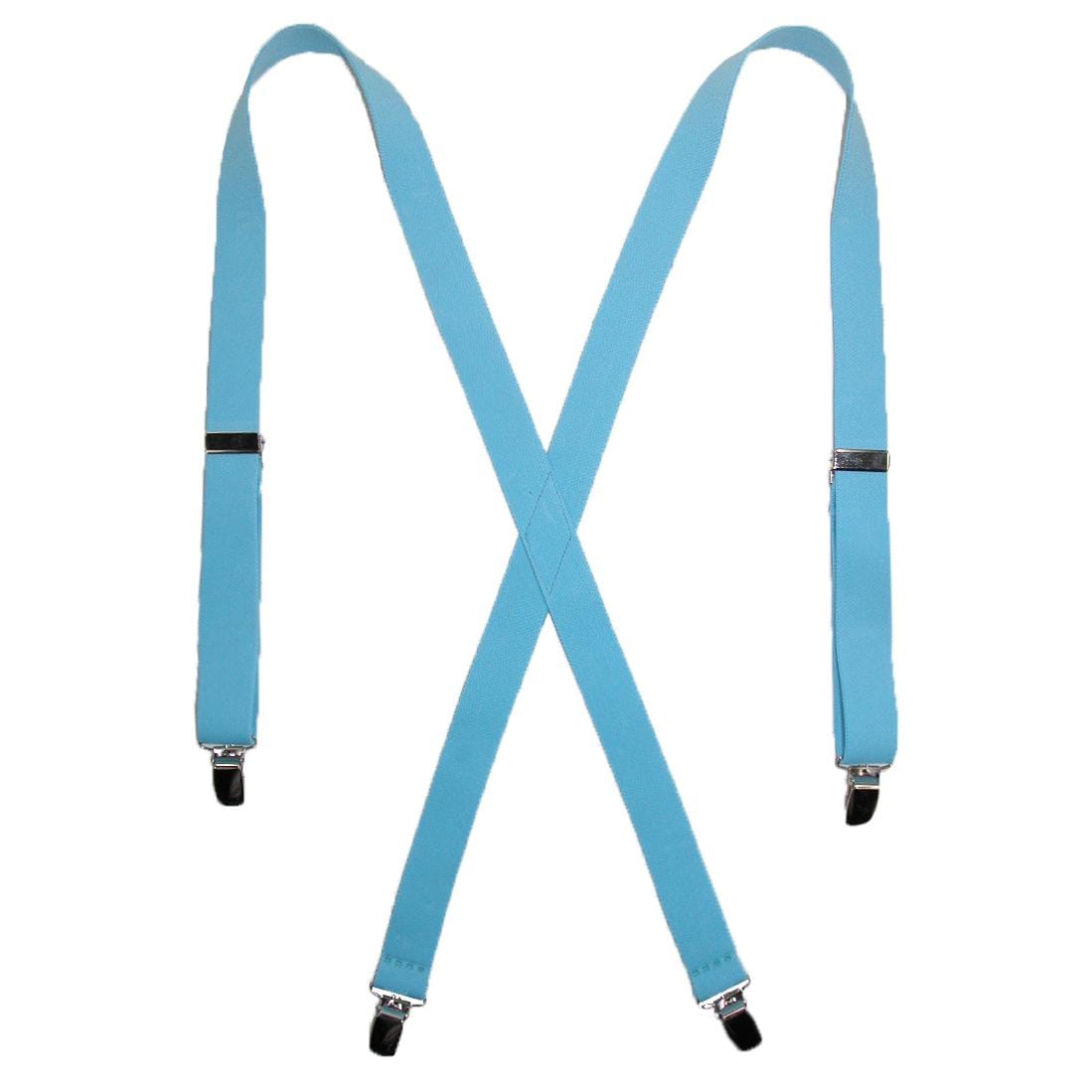 CTM® Women's Elastic Clip-End 1 Inch Basic Suspenders