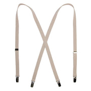 Elastic .75 Inch Wide Undergarment Clip-End Suspenders