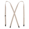 Elastic .75 Inch Wide Undergarment Clip-End Suspenders