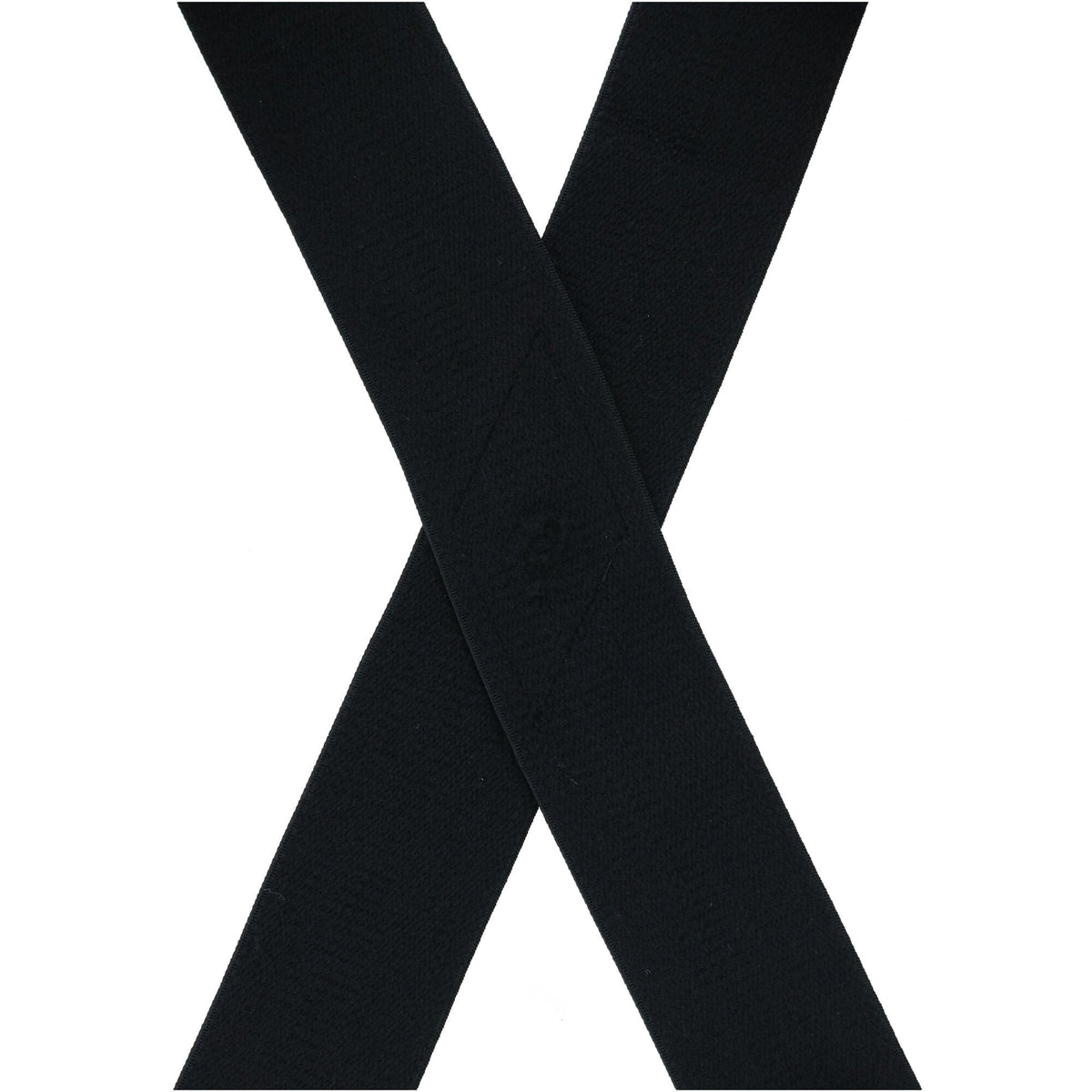 CTM® Elastic TSA Compliant Side Clip Suspenders with Swivel Hook Ends - Black