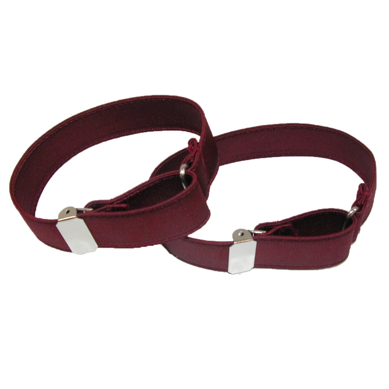 CTM® Satin Elastic Solid Color Adjustable Armband Sleeve Garter