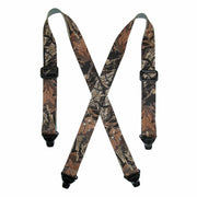 Men's Elastic TSA Compliant Camouflage Suspenders (Tall Available)