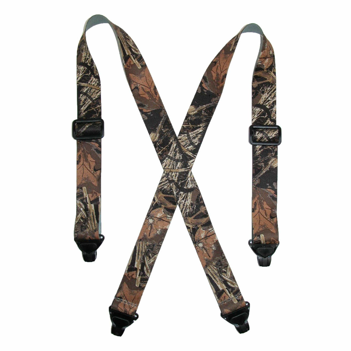 CTM® Men's Elastic TSA Compliant Camouflage Suspenders (Tall Available) - Men's Elastic TSA Compliant Camouflage Suspenders (Tall Available)