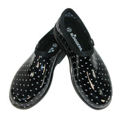 Women's Polka Dot Print Short Rain and Garden Shoes