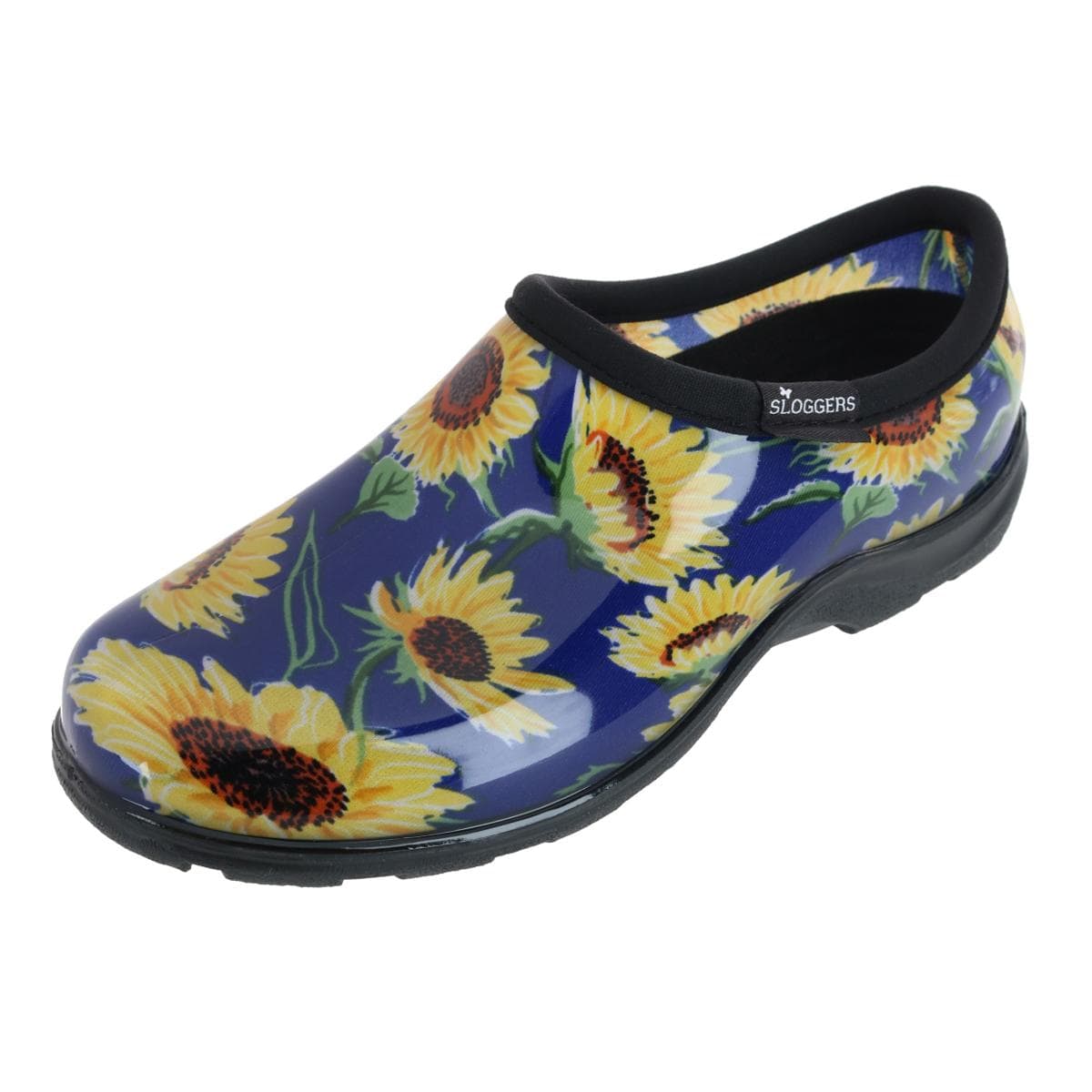 Sloggers Women's Sunflower Print Rain and Garden Shoes - Sunflower Blue