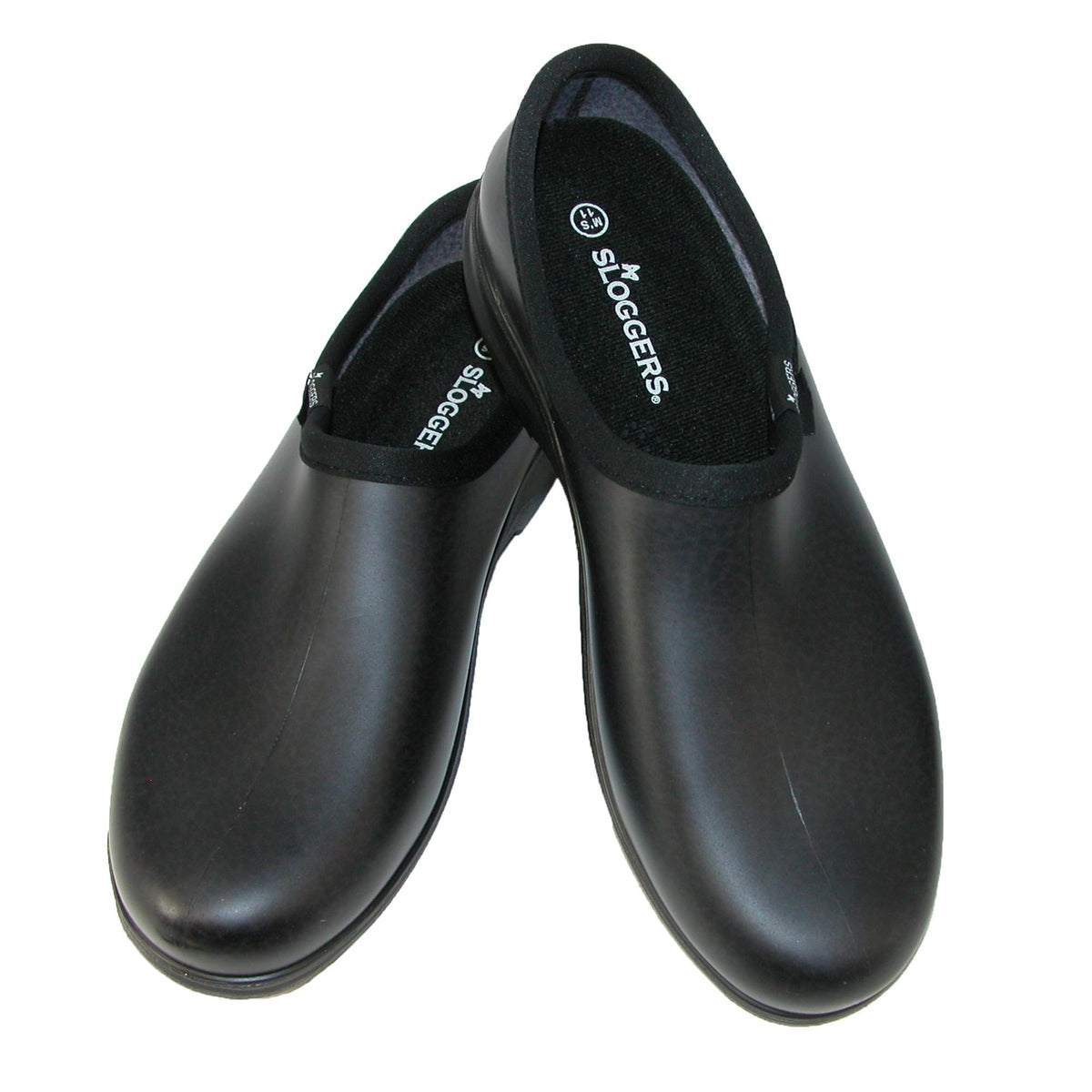 Sloggers Men's Short Rain and Garden Shoes - Black
