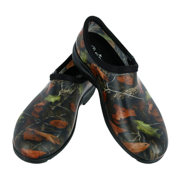 Men's Camouflage Print Short Rain and Garden Shoes