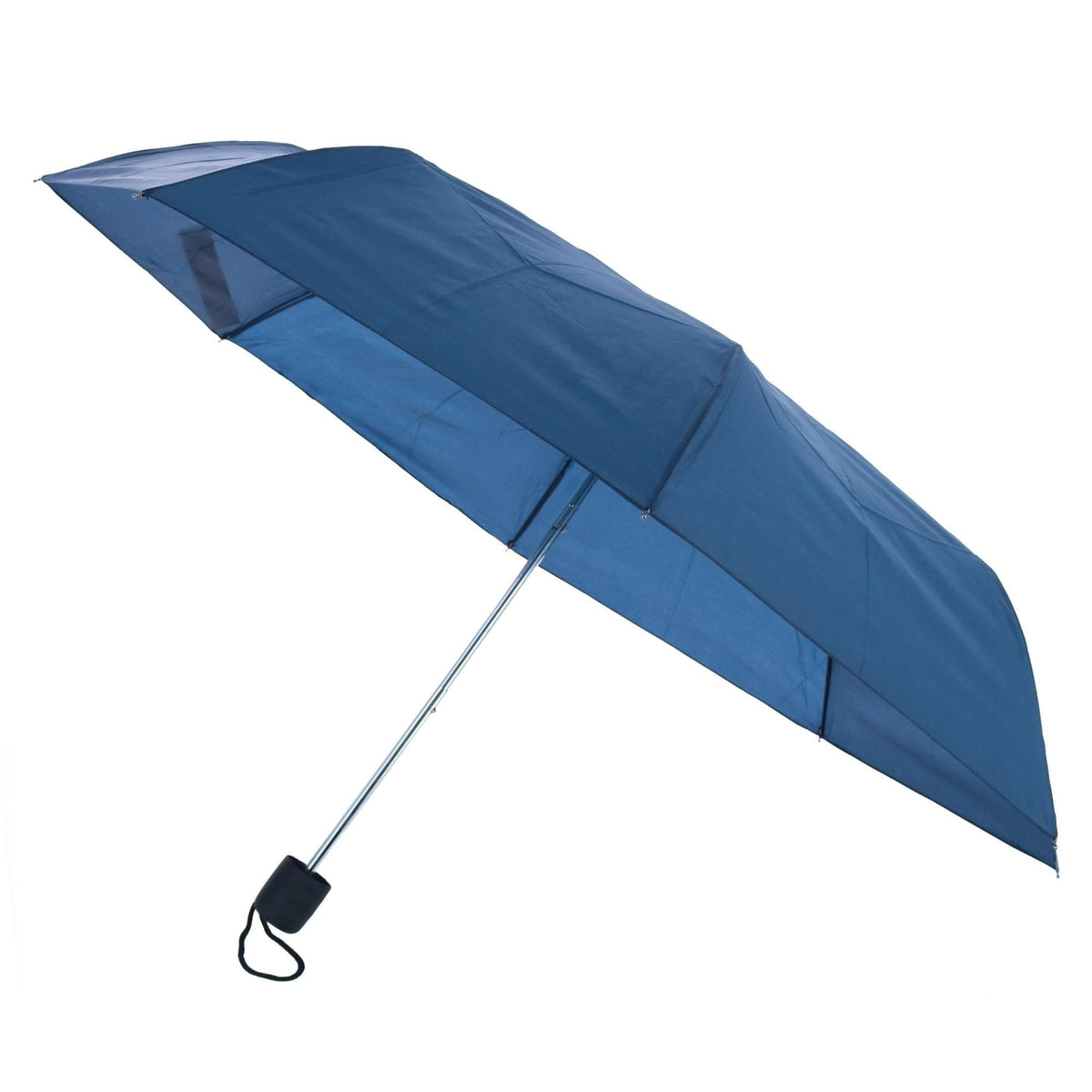 ShedRain Adult's Manual Solid Color Compact Umbrella - Navy