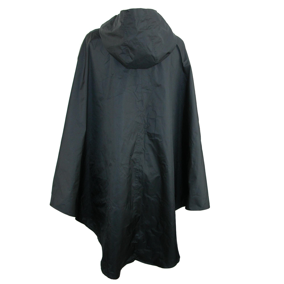 ShedRain Women's Solid Black Pouchable Poncho - Black
