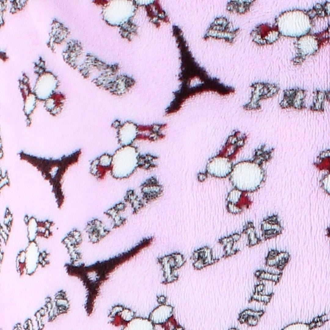 CTM® Women's Paris Poodle Pajama Pants - Pink