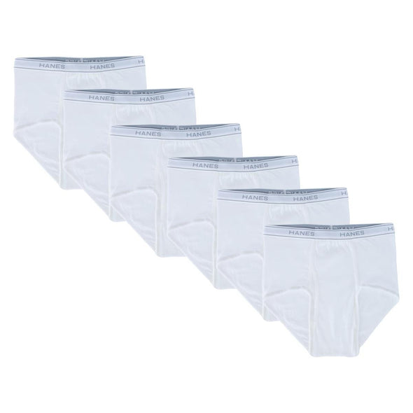 Men's Cotton White Briefs with Comfort Flex Waistband (Pack of 3)