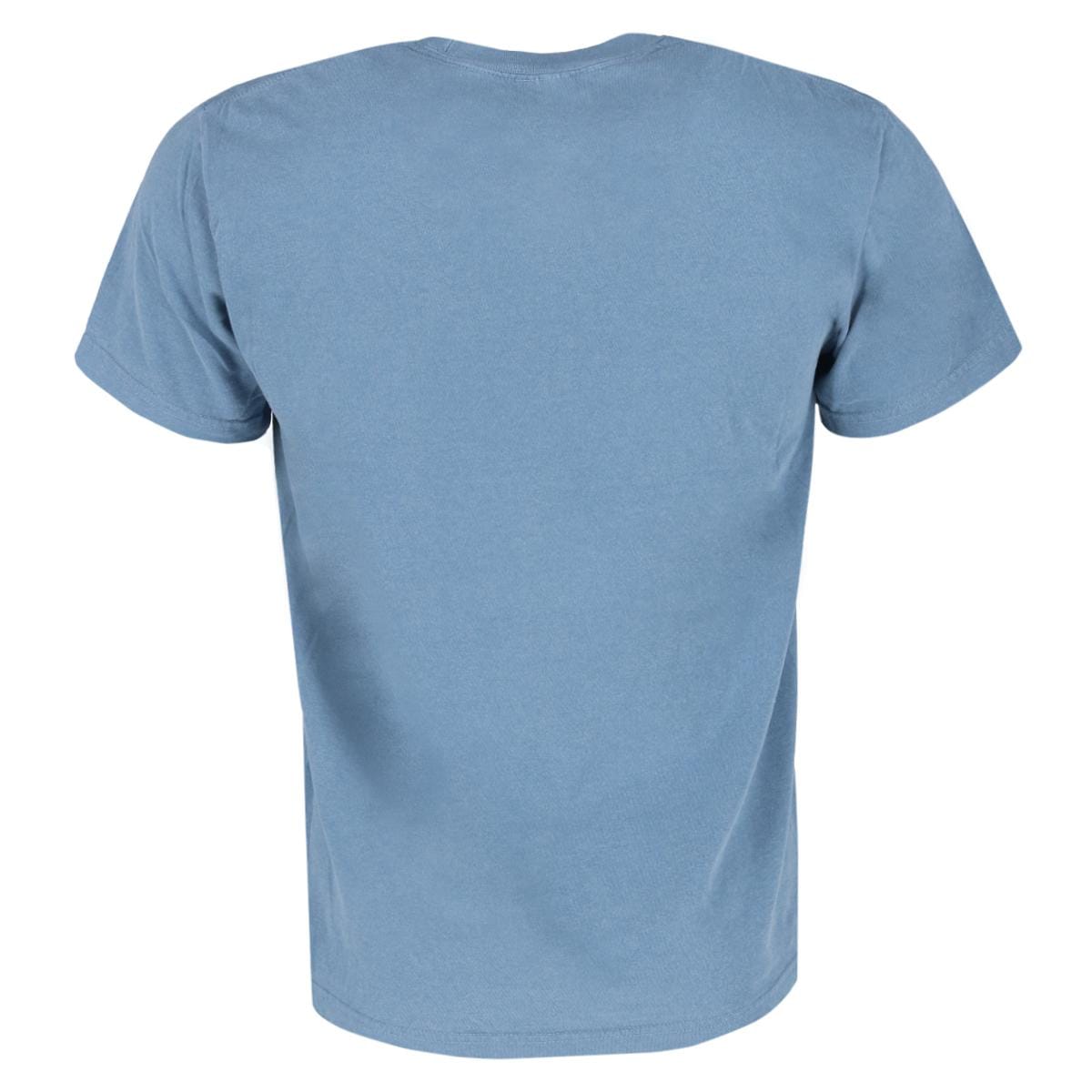 CTM® Men's Comfort Colors Dyed Short Sleeve T-Shirt - Blue Jean