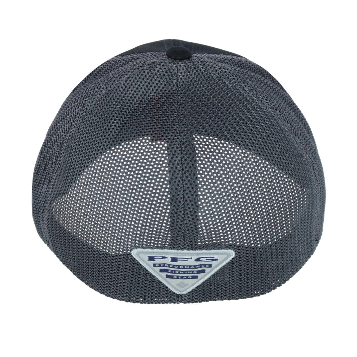 Columbia Men's PFG Fish Flag Flex Fit Mesh Back Cap - Black