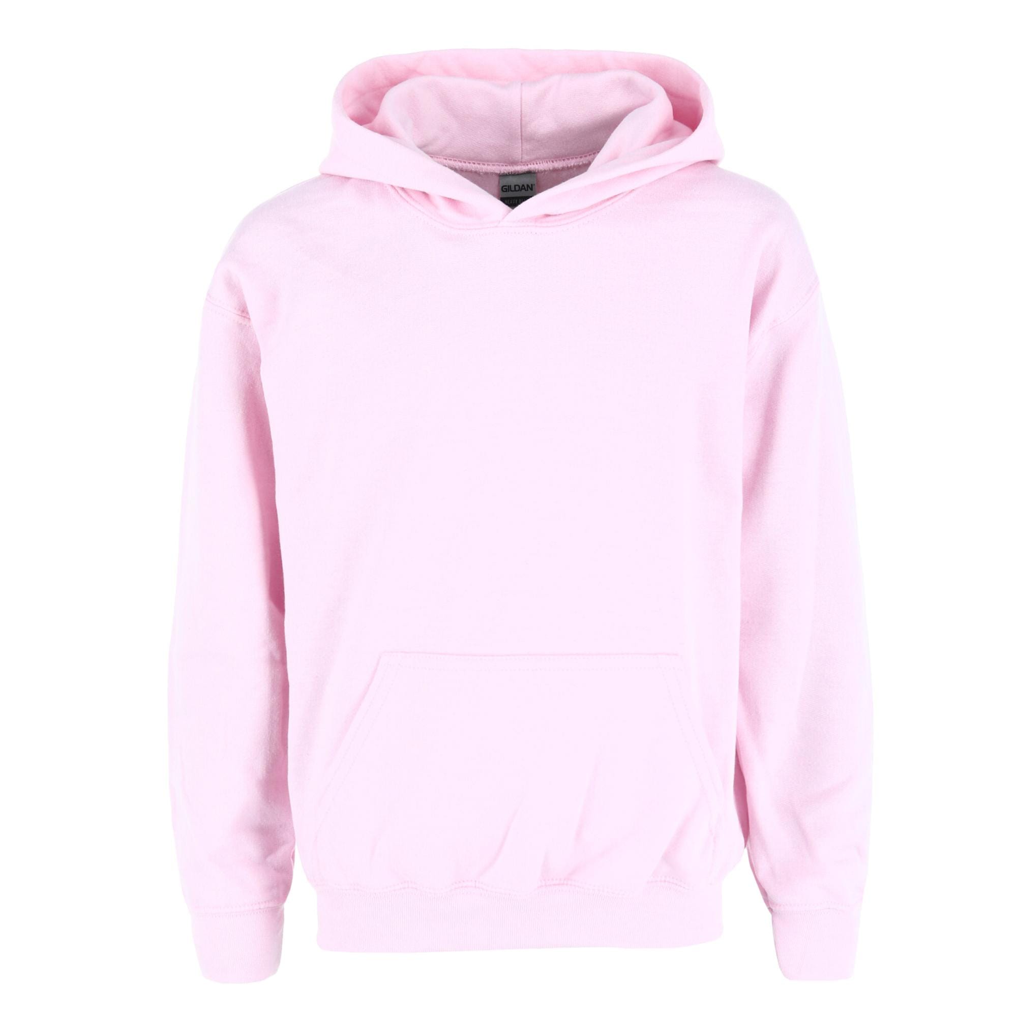 Gildan Kids' Classic Hooded Sweatshirt - Light Pink