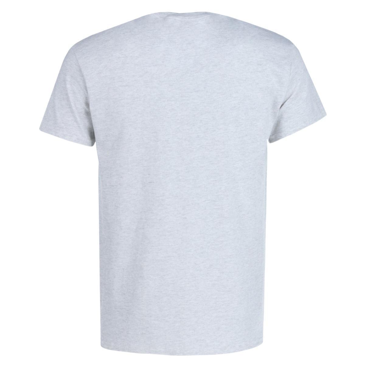 Gildan Men's Crew Neck Cotton T Shirt - Grey