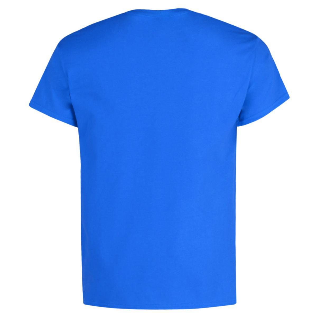 Gildan Men's Crew Neck Cotton T Shirt - Antique Royal
