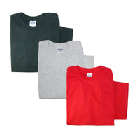 Black, Grey, Red